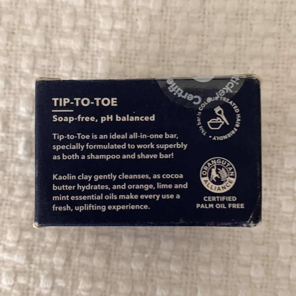 NWT Ethique Tip-To-Toe Solid Shampoo & Shaving Bar - Picture 3 of 3